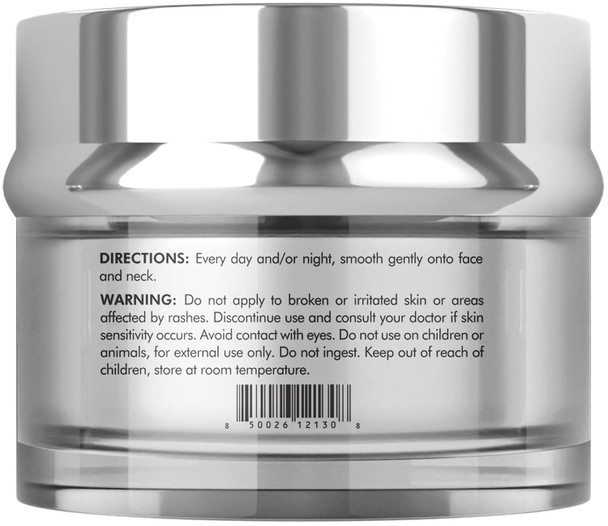 Eternal Platinum Nad Face Cream, Resveratrol, Collagen, Niacinamide Hyaluronic Acid, Vitamin C & E, Aloe Vera, Shea Butter, Skin Care Wrinkles Moisturizer Firming Tightening, Neck Facial Cream, 1.8 Oz