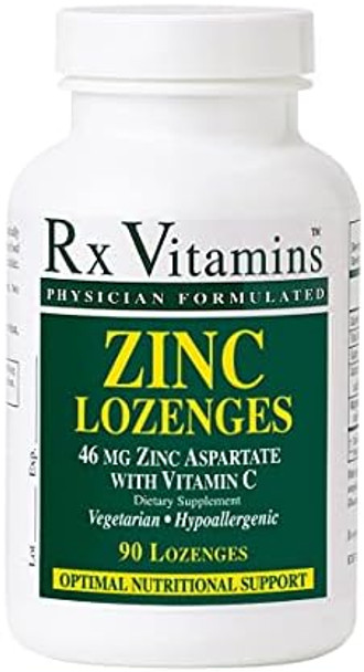 Rx Vitamins Zinc Lozenges, 90 Lozenges