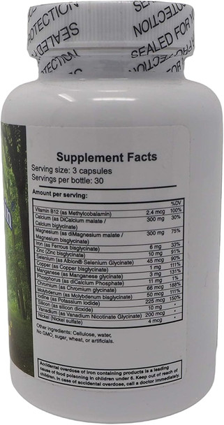 The Doctor Within - Total Complete Minerals - 90 Vegetarian Capsules