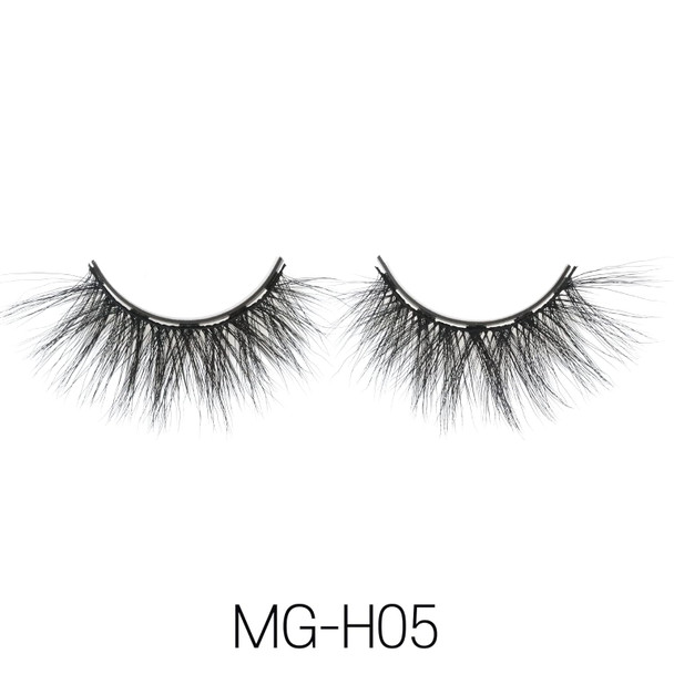 Laflare 3D Magnetic Eyelashes, Natural Looking, Reusable, Ultra Strength Faux Mink Lashes (H05)