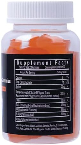 Nad Complex Gummies - 1,500Mg - Energy And Overall Wellness Support - Time-Release Formula - Sugar - Gluten - Vegan
