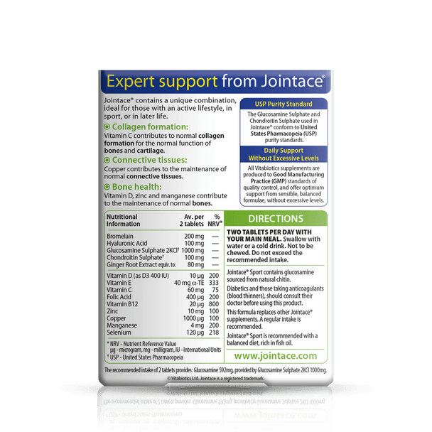 Vitabiotics Jointace Sport 30 Tablets
