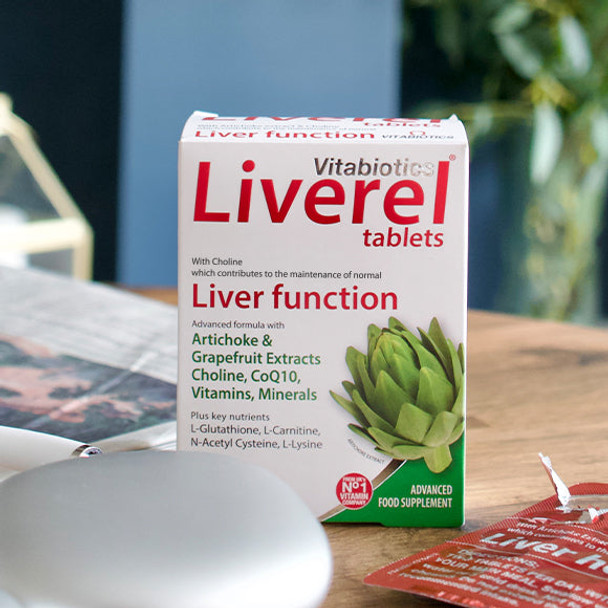 Vitabiotics Liverel Original 60 Tablets