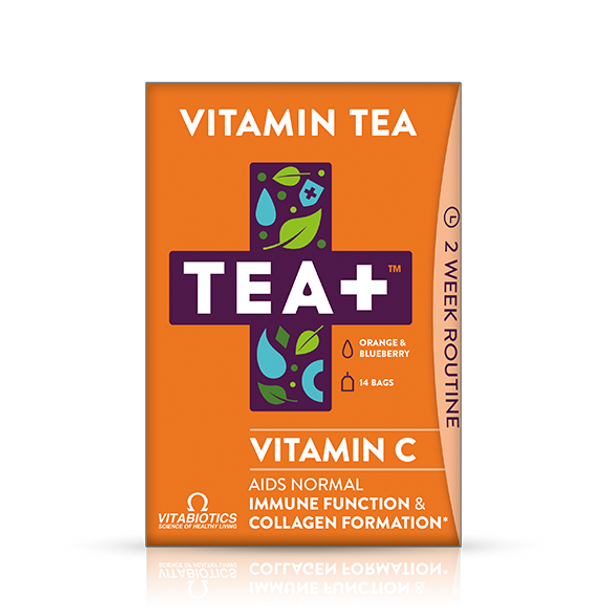 Vitabiotics Tea+ Vitamin C Vitamin Tea 14 Tea Bags
