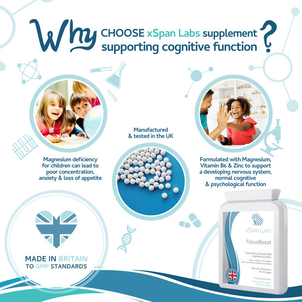 Xspanlabs FocusBoost 120 highly bioavailable micro-tablets