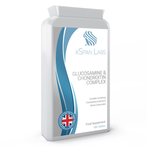 Xspanlabs Glucosamine & Chondroitin Complex 180 capsules