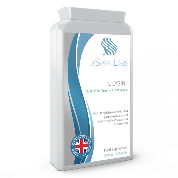 Xspanlabs L-Lysine , 1,000mg 90 Tablets