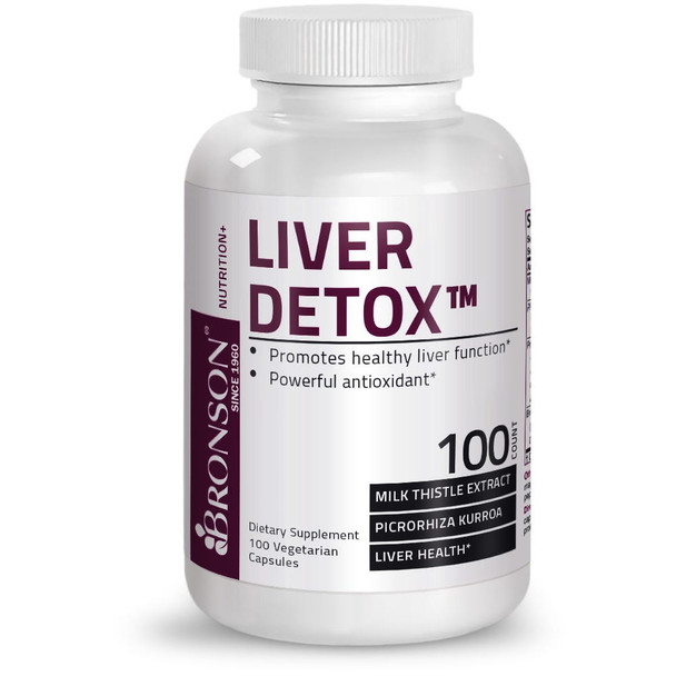 Bronson Liver Detox Formula 100 Count Bronson Liver Detox Formula 100 Count