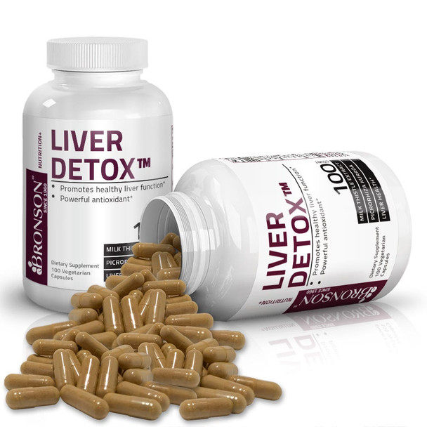 Bronson Liver Detox Formula 100 Count Bronson Liver Detox Formula 100 Count
