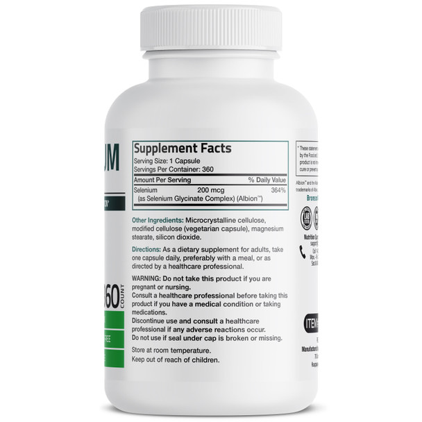 Bronson Selenium - 200 mcg 360 Count