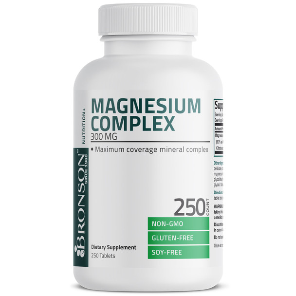 Bronson Magnesium Complex Maximum Coverage - 300 mg 250 Count