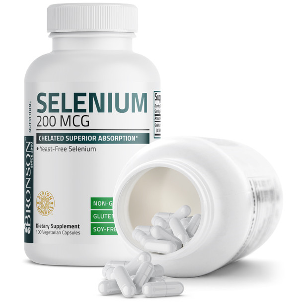 Bronson Selenium - 200 mcg 100 Count