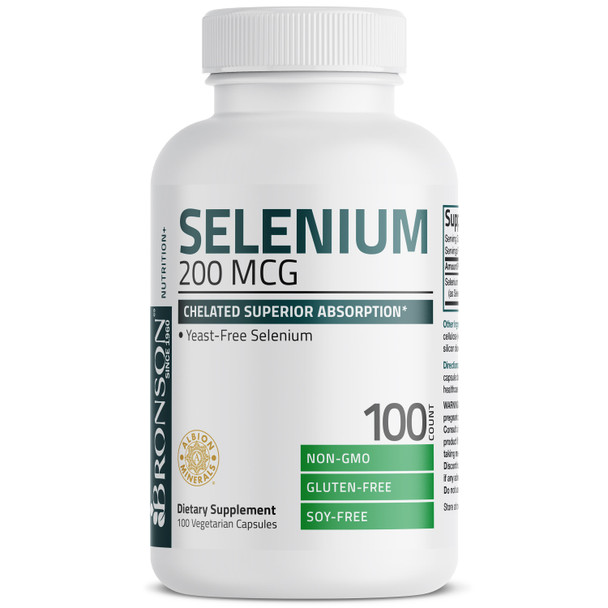 Bronson Selenium - 200 mcg 100 Count