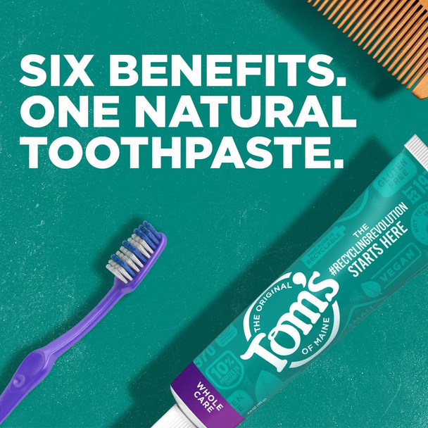 Tom's of Maine Cinnamon Clove Whole Care Toothpaste 4 OZ
