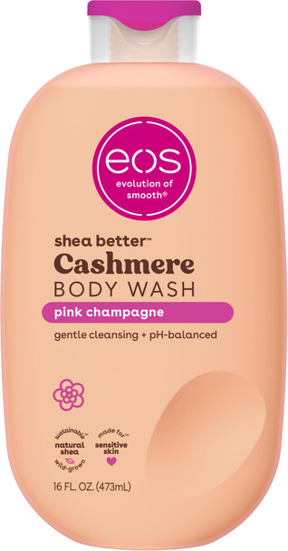 Eos Shea Better Cashmere Body Wash Pink Champagne 16 fl oz