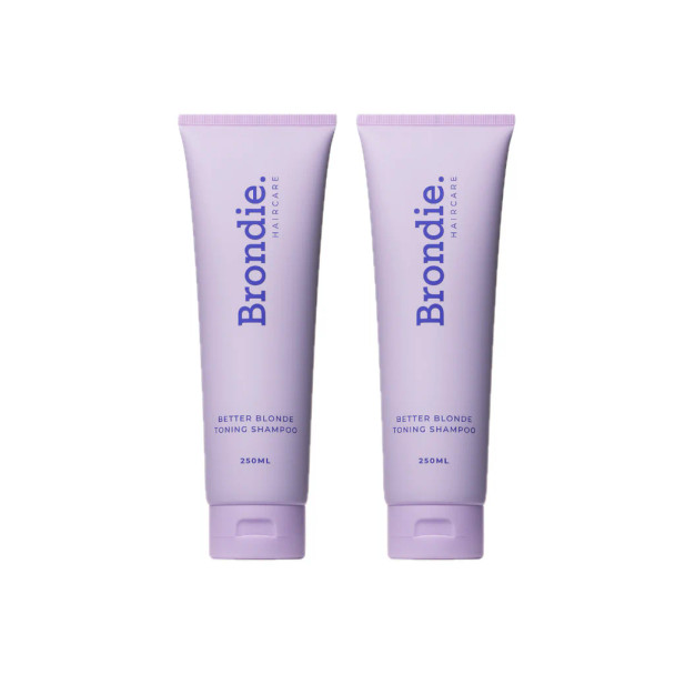Brondie Haircare Toning Shampoo Duo 250ML