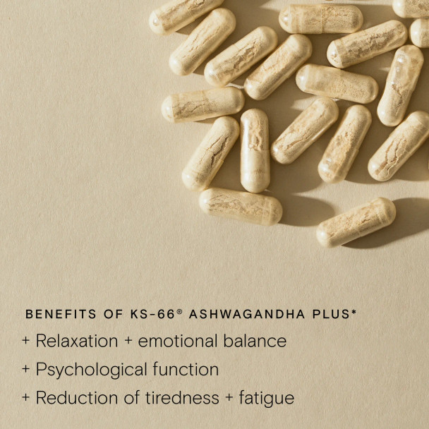 Wild Nutrition KSM-66 Ashwagandha Plus 60 Capsules