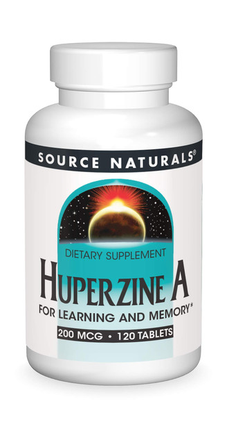 Source Naturals Huperzine A 200mcg 1/120 Tablets