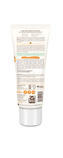 BABO Botanicals Sensitive Baby Fragrance-Free Daily Hydrating Baby Lotion  8 Oz