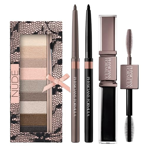 Physicians Formula Shimmer Strips Custom Eye Enhancing Kit With Eyeshadow Eyeliner & Mascara Nude