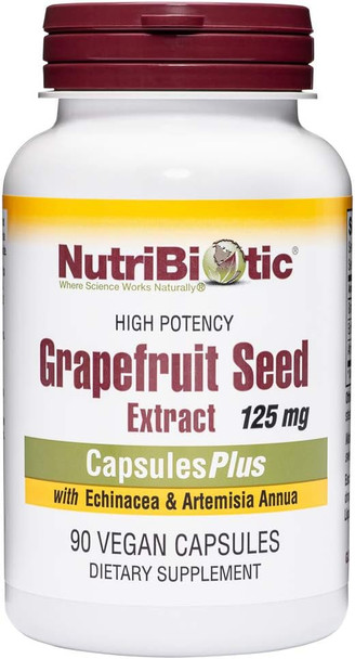 Nutribiotic Grapefruit Seed Extract Capsulesplus 125 Mg Of Gse 90 Count