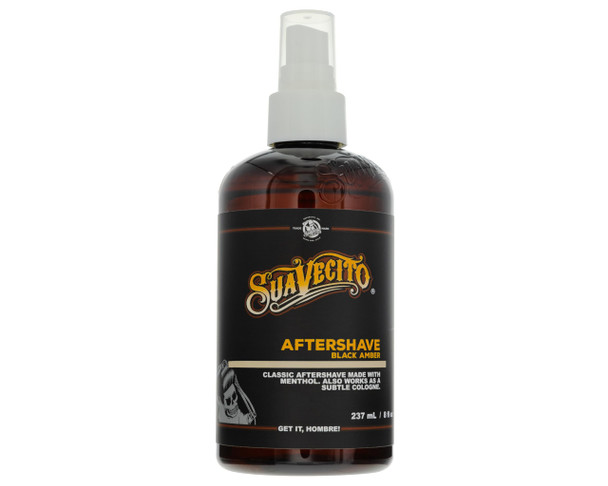 Suavecito Black Amber Aftershave 8 oz