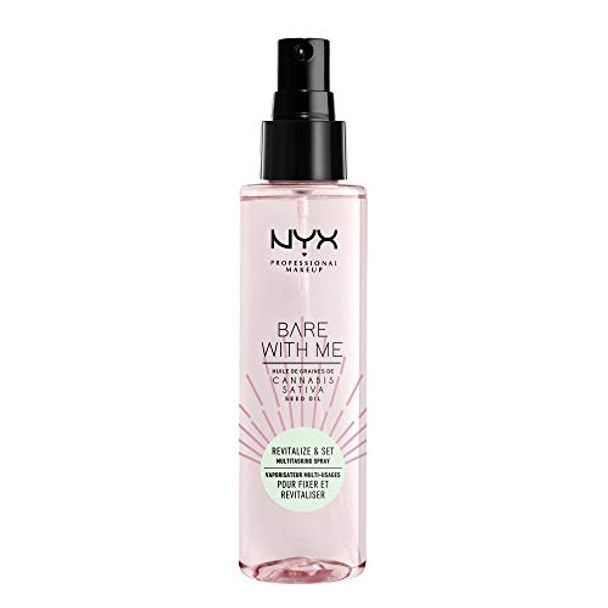 Nyx Professional Makeup bare With Me Cannabis Sativa Seed Oil Multitasking Primer & Setting Spray
