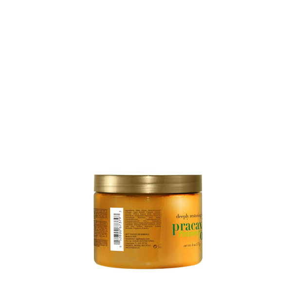Ogx Deeply Restoring + Pracaxi Recovery Oil Antifrizz Deep Conditioning Inshower Moisture Treatment With Murumuru Butter Sulfate Surfactants Hair Mask To Nourish Restore 6 Ounce