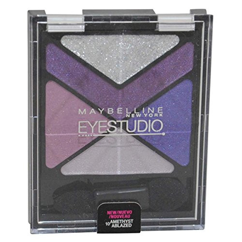 Maybelline New York Eye Studio Color Explosion Luminizing Eyeshadow  Amethyst Ablazed 10  0.09 Ounce