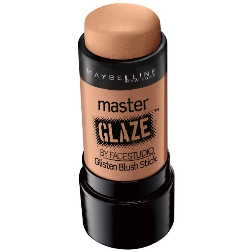 Maybelline New York Face Studio Master Glaze Glisten Blush Stick  Just-Pinched Pink  0.24 Ounce