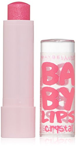 Maybelline New York Baby Lips Crystal Lip Balm  Crystal Kiss  0.15 Ounce