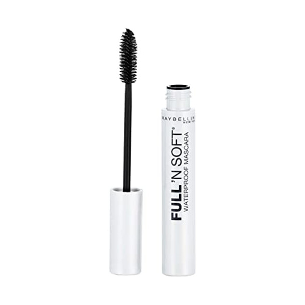 Maybelline Full 'N Soft Waterproof Mascara  Very Black [311]  0.28 Oz (Pack Of 6)