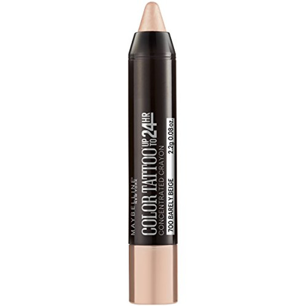 Maybelline Eyestudio Colortattoo Concentrated Crayon 700 Barely Beige  0.08 Oz.