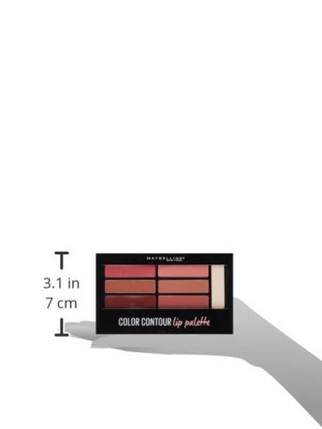 Maybelline New York Lip Studio Color Contour Lip Palette  Blushed Bombshell  0.17 Oz.