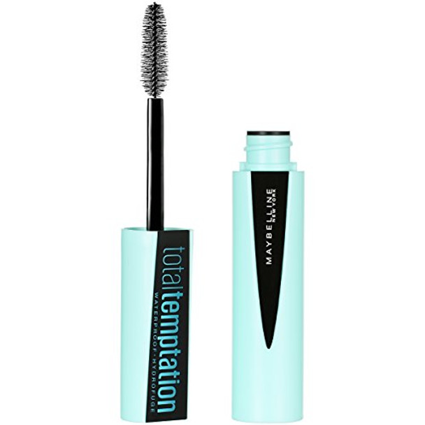 Maybelline New York Total Temptation Waterproof Mascara  Brownish Black  0.3 Fl. Oz.