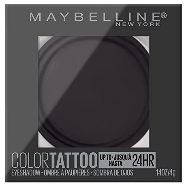 Maybelline New York Color Tattooup To 24Hr Longwear Waterproof Fade Crease Resistant Blendable Cream Eyeshadow Pots Makeup  Risk Maker  0.14 Oz
