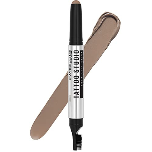 Maybelline Tattoostudio Brow Lift Stick Makeup With Tinted Wax Conditioning Complex  Blonde  1 Count