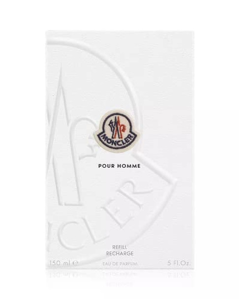 Moncler Pour Homme For Men Eau De Parfum Refill Recharge Spray  5 Ounce