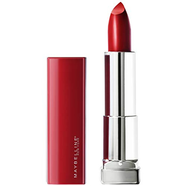 Maybelline Color Sensational Made For All Lipstick  Ruby For Me Red  1 Count + Color Sensational Matte Finish Lipstick  Divine Wine  1 Count