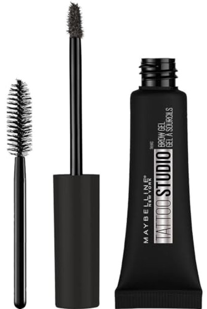 Maybelline Tattoostudio Waterproof Eyebrow Gel Makeup  264 Black  1 Count