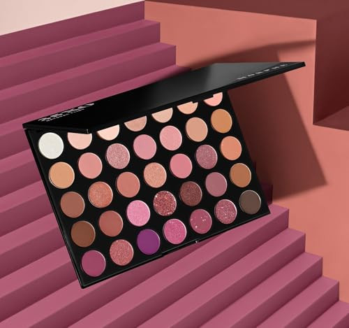 Morphe 35Xo & 35U Cosmetic Palettes - Natural Flirt And Gilded Desert Eyeshadows - Made To Build  Blend & Layer For Everyday  Versatile Makeup Looks - (2 Count  1.98 Oz Each)