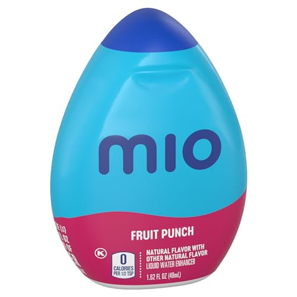 Mio Liquid Water Enhancer  Fruit Punch  1.62 Oz  (Pack Of 4) Mio Liquid Water Enhancer  Fruit Punch  1.62 Oz  (Pack Of 4)