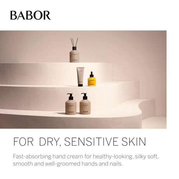 Babor Soul & Hand Cream Hand Cream For Dry Hands Anti-Ageing Moisturising Cream Quick-Absorbing Hand And Nail Cream Intensive Hand Care With Hyaluronic Acid Vegan 100 Ml