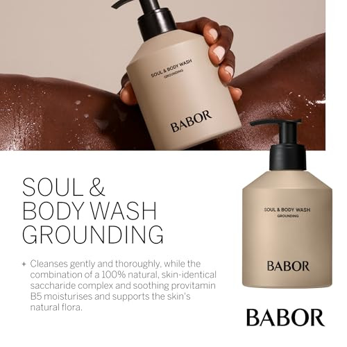 Babor Soul & Body Wash Nourishing Body Wash With Provitamin B5 & Glycerin For Silky-Soft Hydrated Skin & Balanced Complexion 8.45 Fl Oz