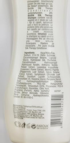 Biosilk Silk Therapy Trio Unisex 7 Oz Silk Therapy Shampoo 7 Oz Silk Therapy Conditioner 7 Oz And Silk Therapy Original 3 Pc