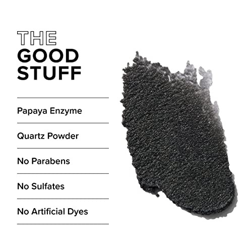 Blind Barber Aha Exfoliating Face Scrub - Daily Exfoliating Face Wash For Men - Scrub Away Dirt & Excess Oil Clear Clogged Pores & Smooth Skin Texture - Facial Scrub With Quartz Powder (6 Oz)