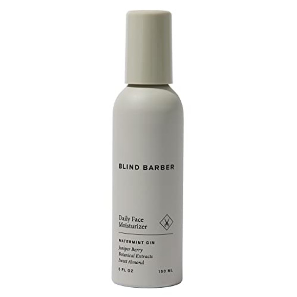 Blind Barber Daily Face Moisturizer - Daily Face Cream & Aftershave Lotion For Dry Skin - Skincare For Men - Good For All Skin Types (5Oz / 150Ml)