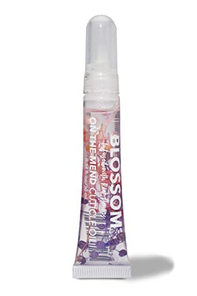 Blossom Hydrating Moisturizing Strengthening Scented Portable Cuticle Oil Tube + All Natural Organic Plant-Based Acetone   Nail Polish Remover Spring Bouquet 2 Pack Bundle