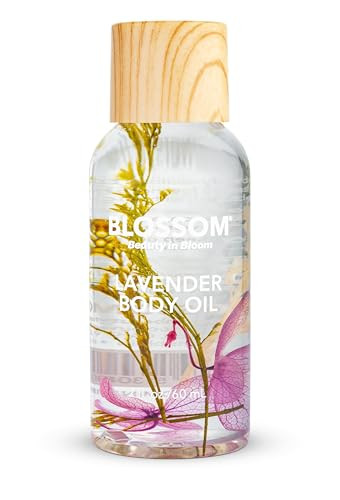 Blossom Dry Body Oil Scented Body Oils For Women Moisturizing And Hydrating Skincare Dry Oil For Body Infused With Real Flowers 2 Fl. Oz/60Ml Red Coconut