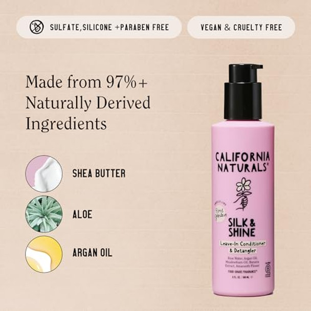 California Naturals Leave In Conditioner Coconut Milk Hair Care  All Hair Types6 Fl Oz